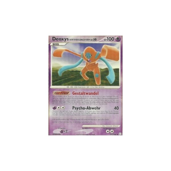 Deoxys Verteidigungsform Lv.50 025/146