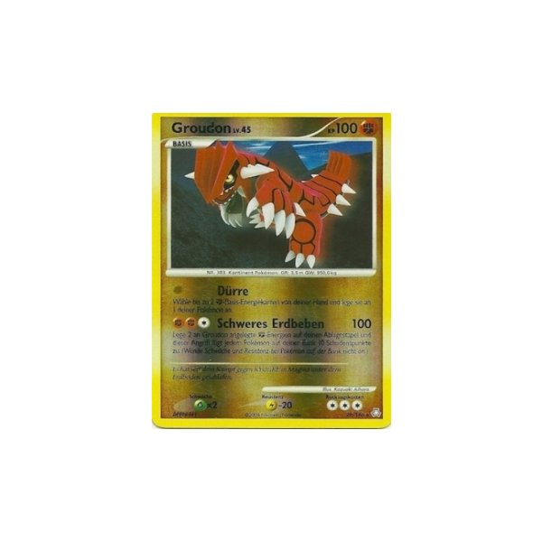 Groudon Lv.45 029/146 Reverse Holo