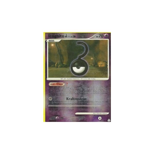 Icognito [?] Lv.18 082/146 Reverse Holo