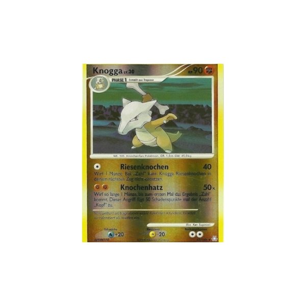 Knogga Lv.30 063/146 Reverse Holo