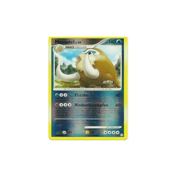 Mamutel Lv.54 009/146 Reverse Holo