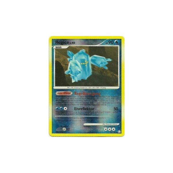 Regice Lv.43 036/146 Reverse Holo