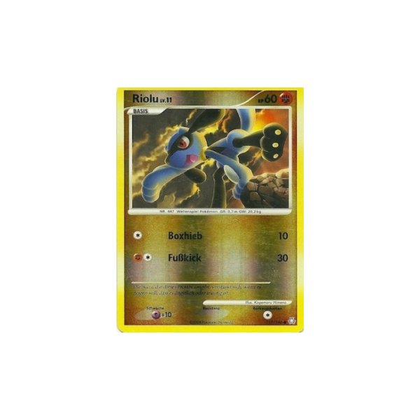 Riolu Lv.11 117/146 Reverse Holo