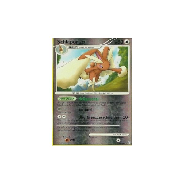 Schlapor Lv.37 033/146 Reverse Holo
