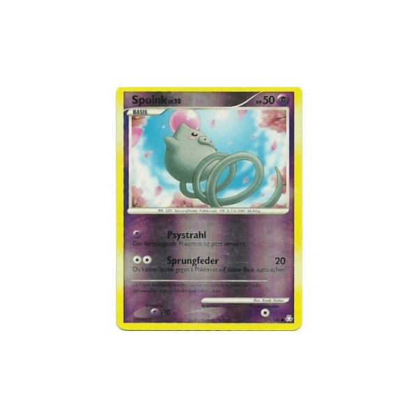 Spoink Lv.10 121/146 Reverse Holo