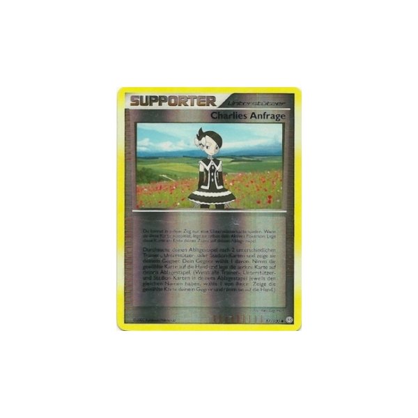 Charlies Anfrage REVERSE HOLO