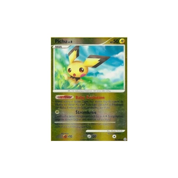 Pichu REVERSE HOLO