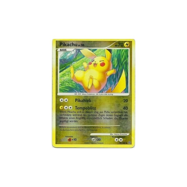 Pikachu REVERSE HOLO