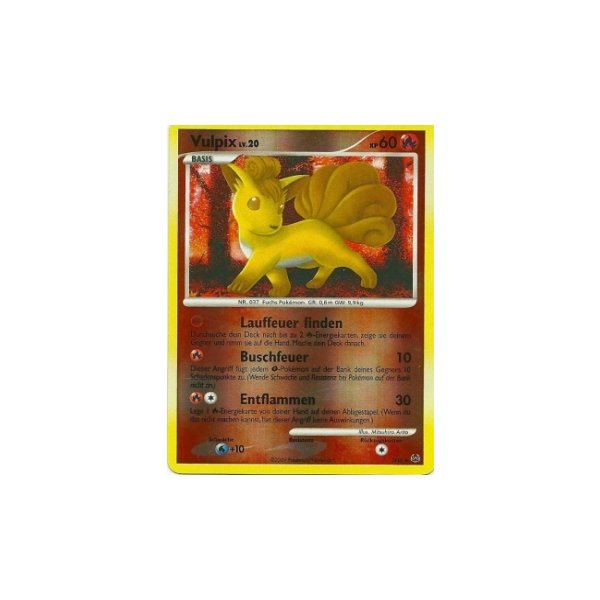 Vulpix LV. 20 REVERSE HOLO SH6 SHINY