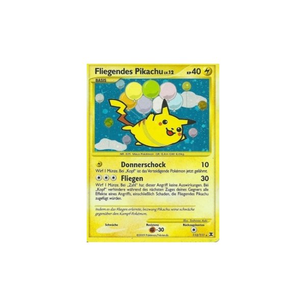 Fliegendes Pikachu HOLO