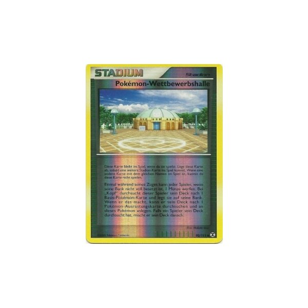 Pokemon-Wettbewerbshalle REVERSE HOLO