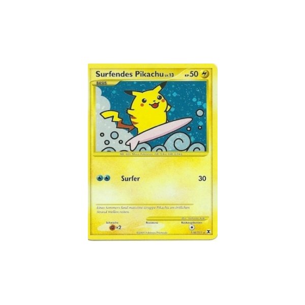 Surfendes Pikachu HOLO