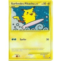 Surfendes Pikachu HOLO