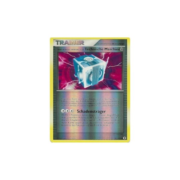 Team Galaktiks Erinfung G-107 Teschnische Maschine REVERSE HOLO