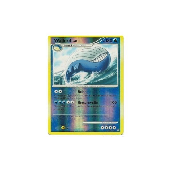 Wailord REVERSE HOLO