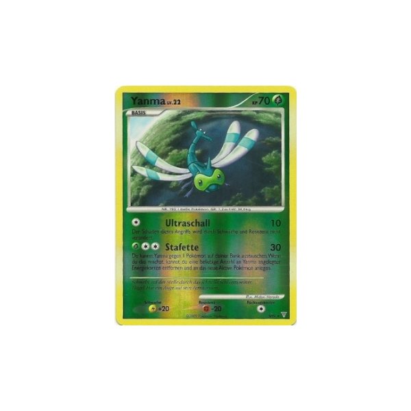 Yanma LV. 22 SHINY REVERSE HOLO
