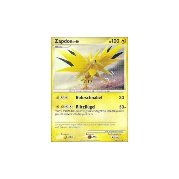 Zapdos LV. 40