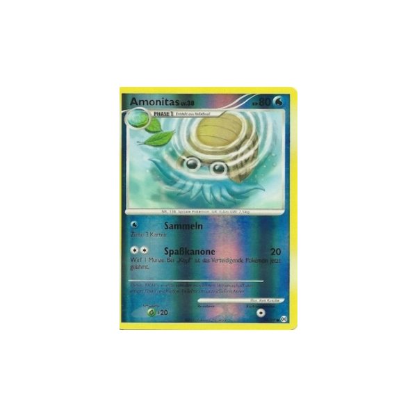 Amonitas Lv.38 70/99 Reverse Holo