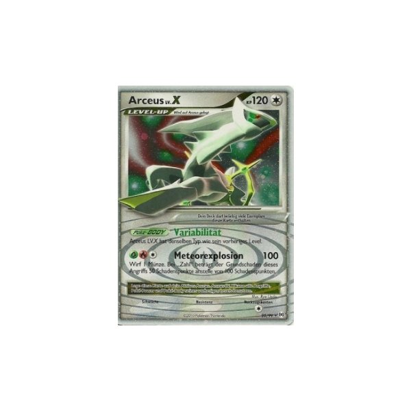 Arceus LV.X 95/99