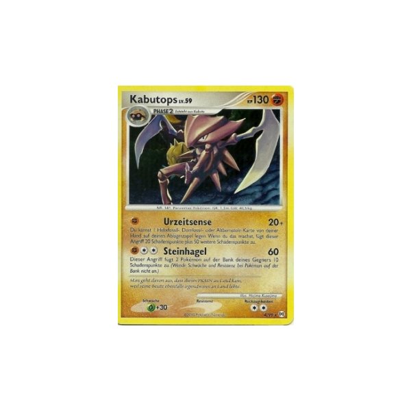 Kabutops Lv.59 04/99