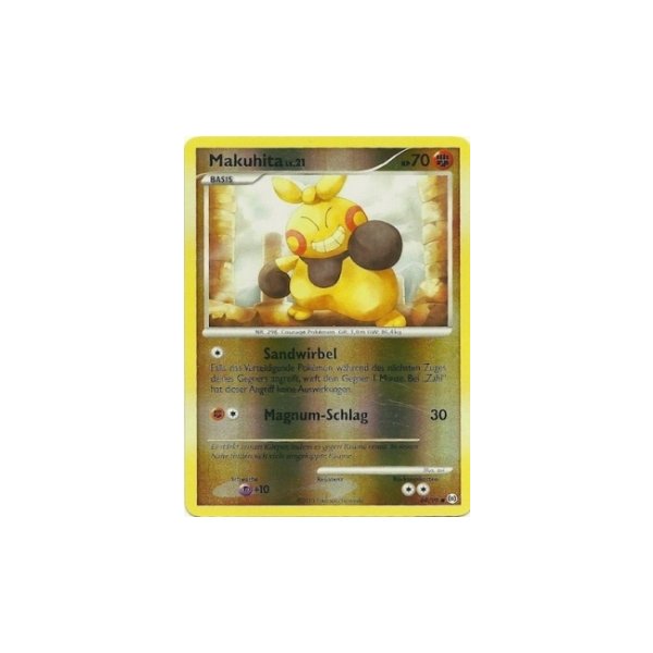 Makuhita Lv.21 68/99 Reverse Holo