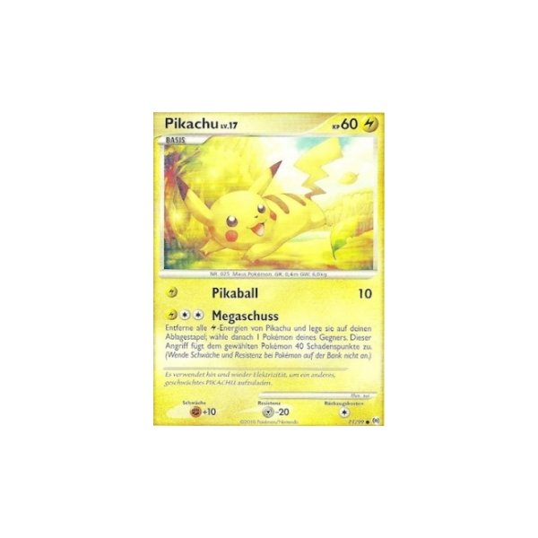 Pikachu Lv.17 71/99