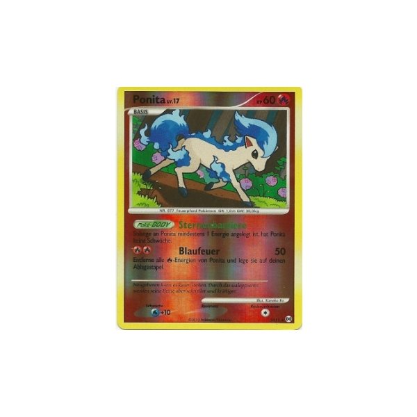 Ponita Lv.17 SH11/99 Shiny Reverse Holo