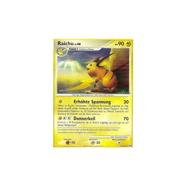Raichu Lv.46 27/99