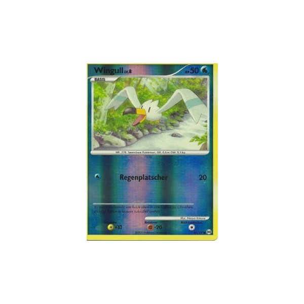 Wingull Lv.8 81/99 Reverse Holo