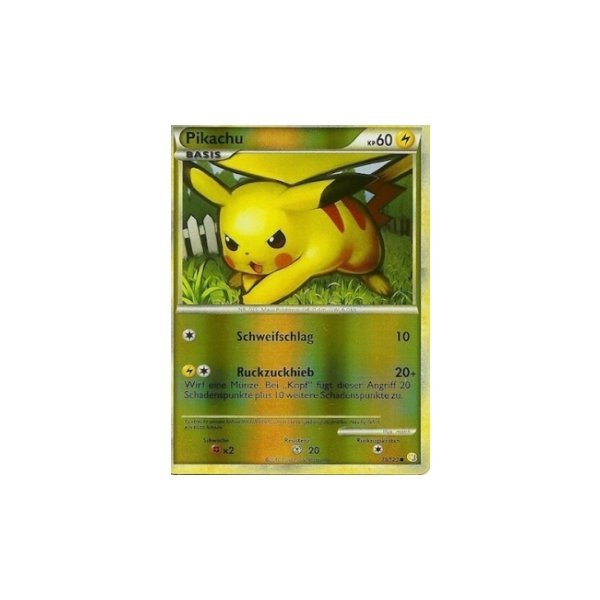 Pikachu REVERSE HOLO