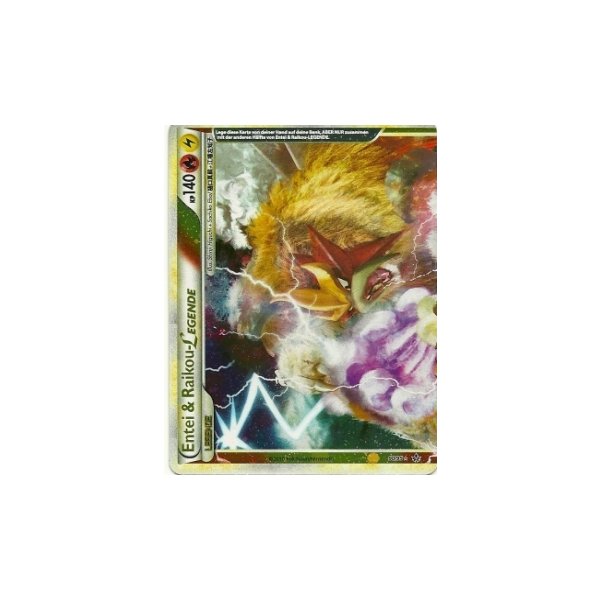Entei &amp; Raikou LEGENDE (oben) HOLO