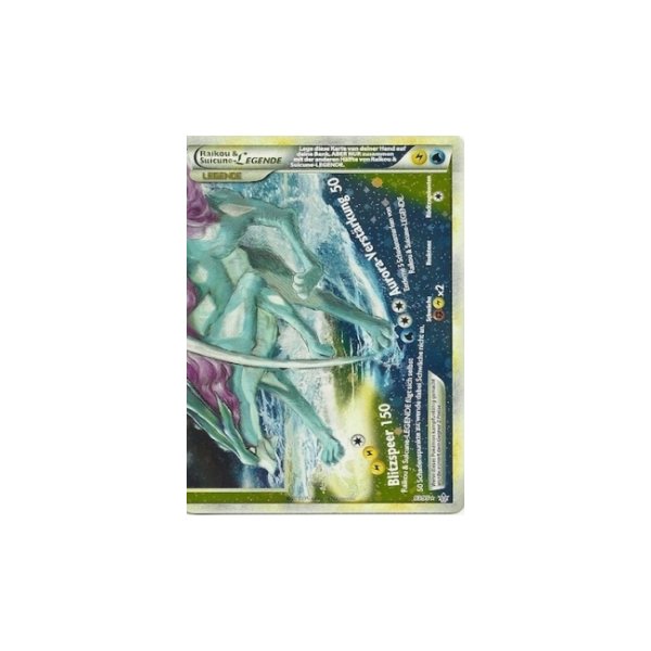 Raikou &amp; Suicune LEGENDE (unten) HOLO