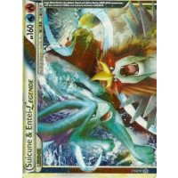 Suicune & Entei LEGENDE (oben) HOLO