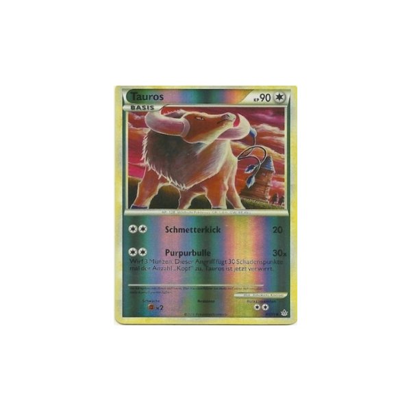 Tauros REVERSE HOLO