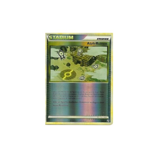 Alph-Ruinen REVERSE HOLO