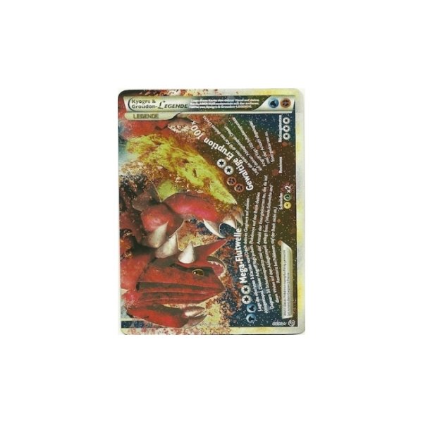 Kyogre &amp; Groudon-LEGENDE (unten) HOLO