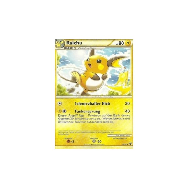 Raichu 33/90