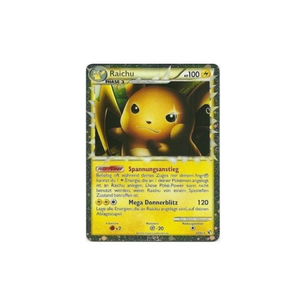 Raichu 83/90 SILVERSTAR HOLO