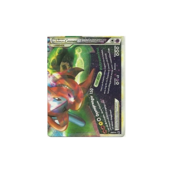 Rayquaza &amp; Deoxys-LEGENDE (unten) HOLO