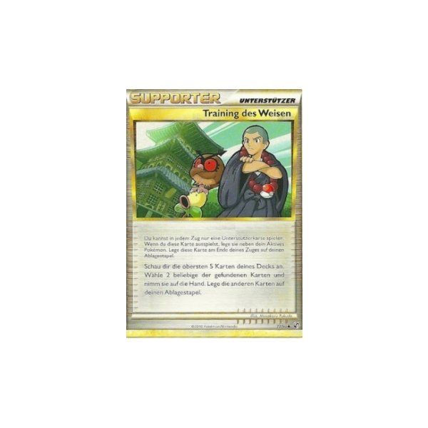 Training des Weisen