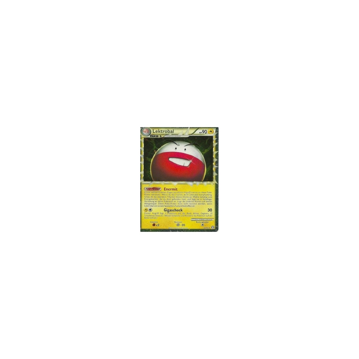 HS Triumph NM Pokémon Karte LEKTROBAL 93/102 Silverstar Prime SELTEN