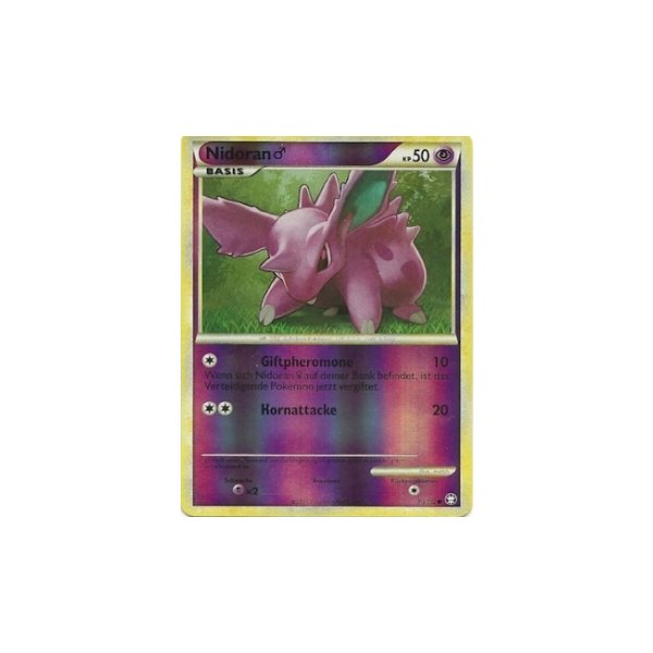 Nidoran m REVERSE HOLO