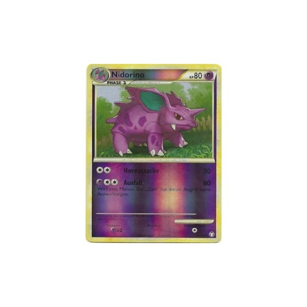 Nidorino REVERSE HOLO