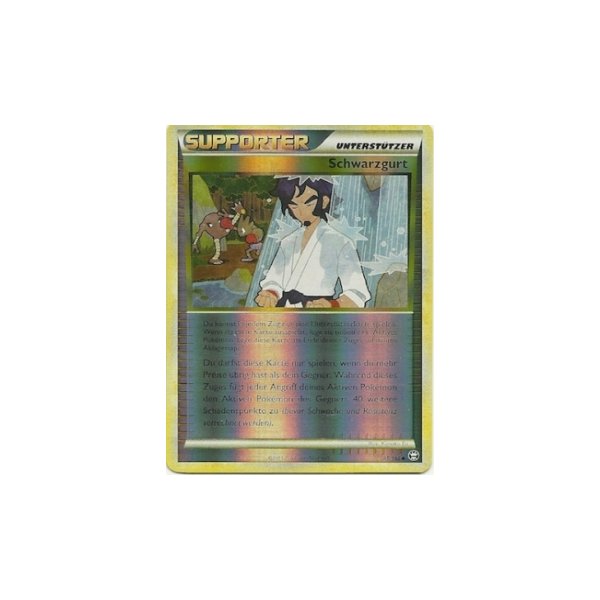 Schwarzgurt REVERSE HOLO