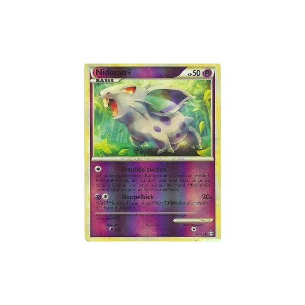 Nidoran w REVERSE HOLO