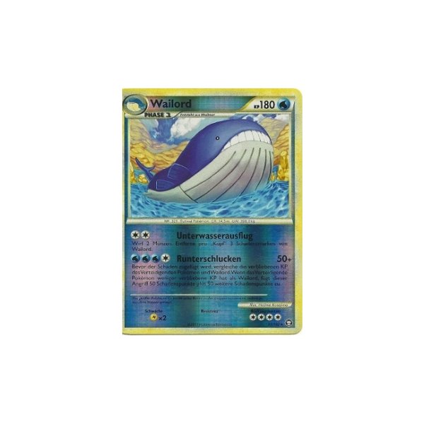 Wailord REVERSE HOLO