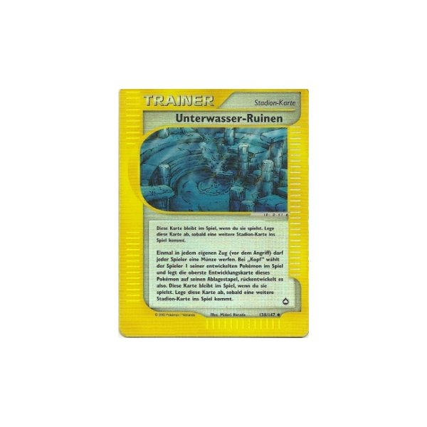 Unterwasser-Ruinen 138/147 Reverse Holo