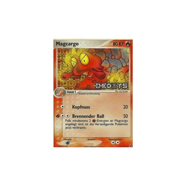 Magcargo 37/107 REVERSE HOLO