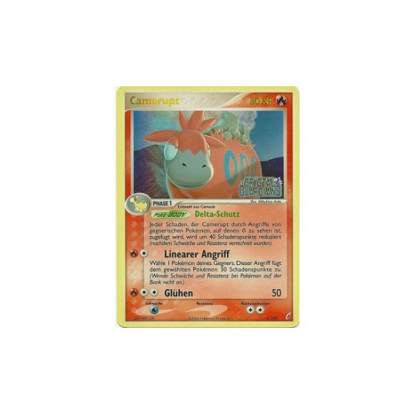 Camerupt REVERSE HOLO GOLD