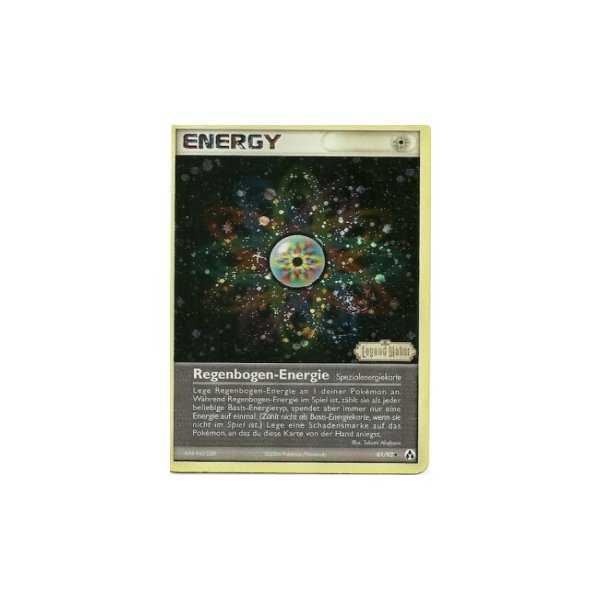 Regenbogen-Energie REVERSE HOLO